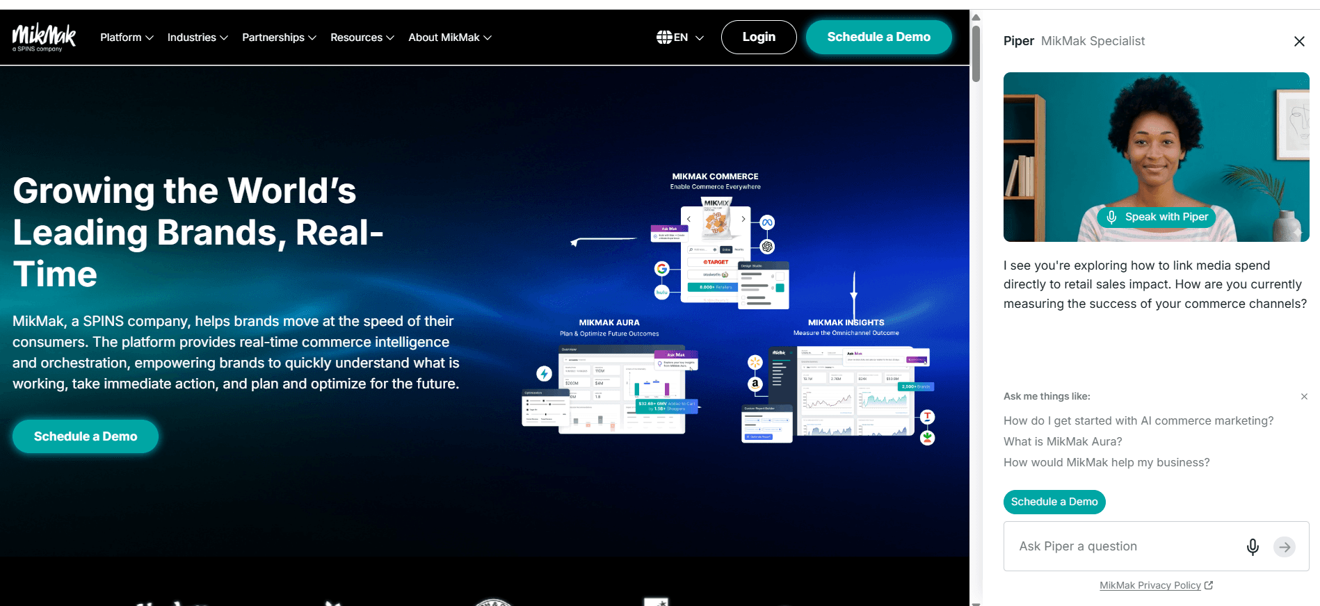MikMak - Interactive E-commerce Platform — E-commerce by Bezhan Kalichava